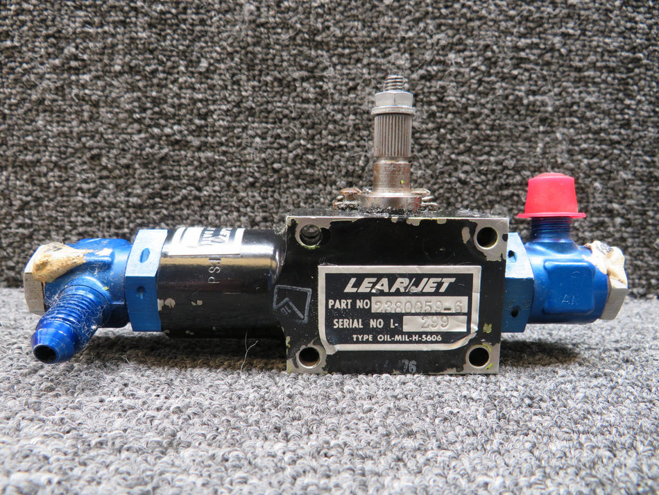 2380059-6 LearJet Parking Brake Valve