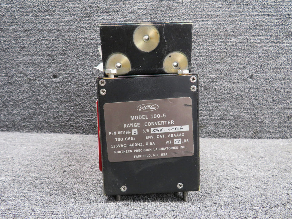 801196-2 Northern Precision 100-5 Range Converter (115VAC) (Core)