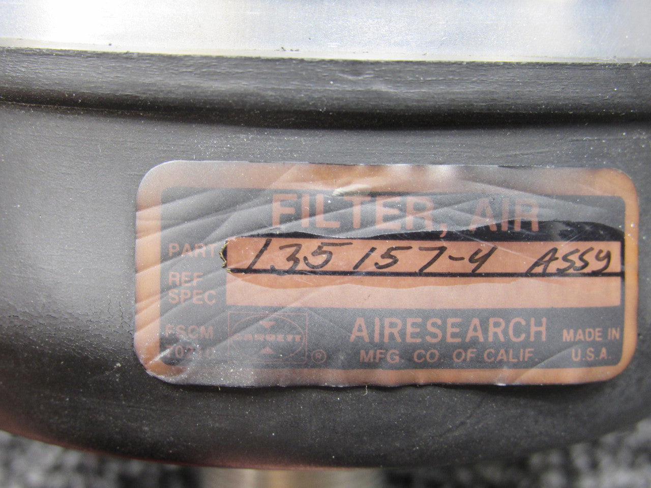 135157-4 Airesearch Air Filter with Cartridge – BAS Part Sales