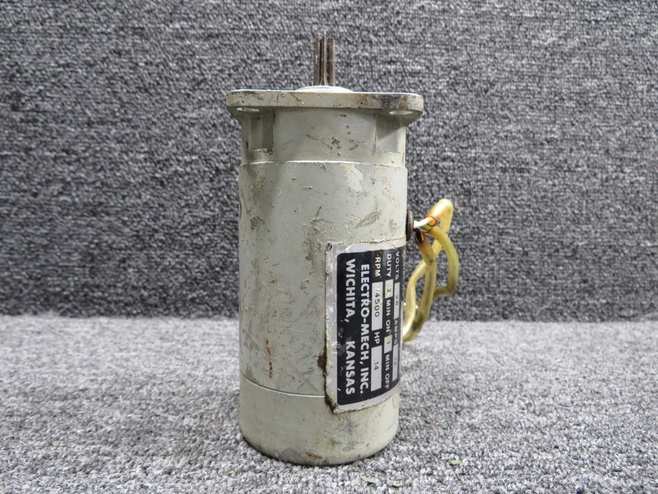 9910070-1 Electro-Mach Flap Motor (28V, 12A) (Grey)