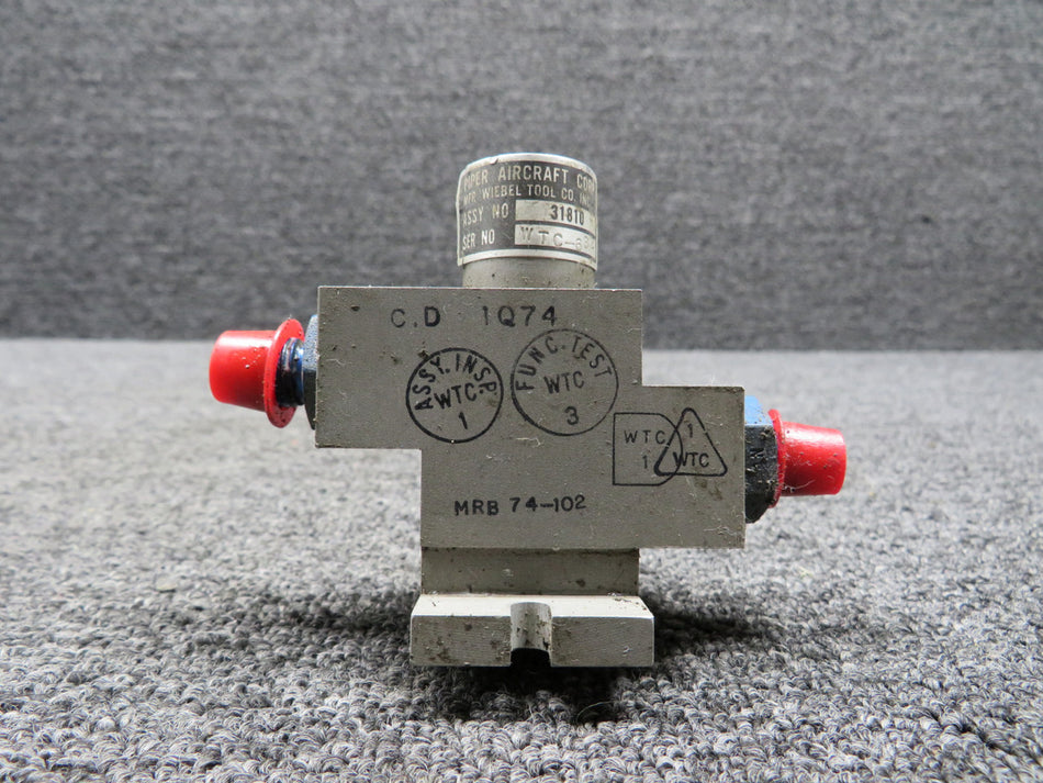 492-096 Piper Timer Check Valve (Square Mount)