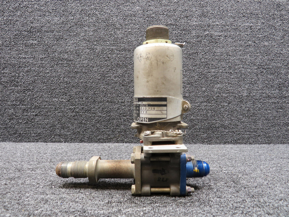 233715 Whittaker Controls Motor Actuated Rotary Shut-off Valve (Rusted) (Core)