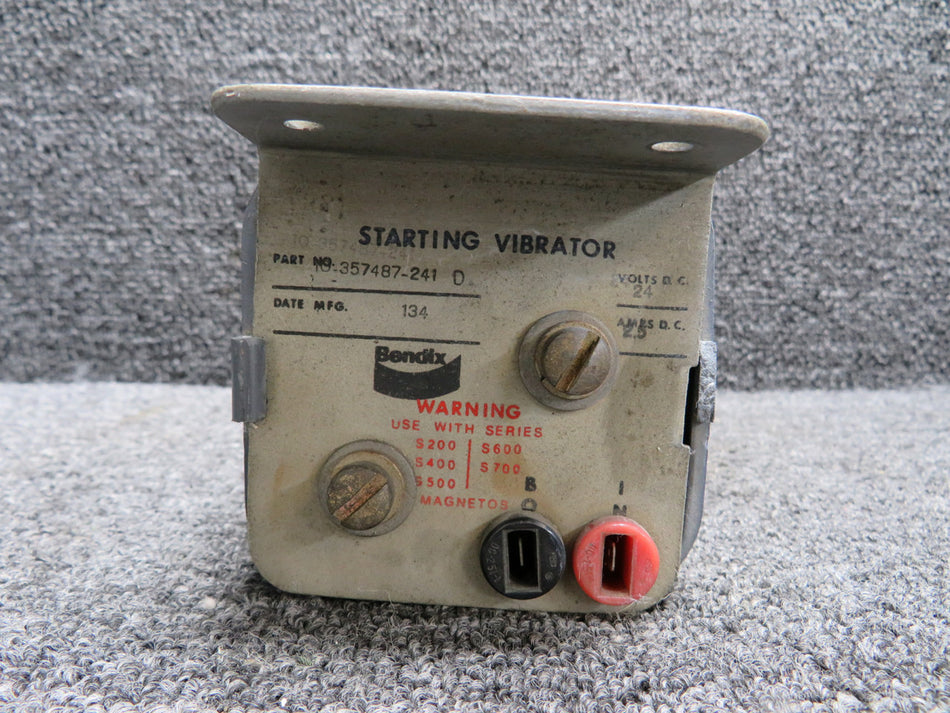 10-357487-241D Bendix Starting Vibrator (24V) (Broken Latch)