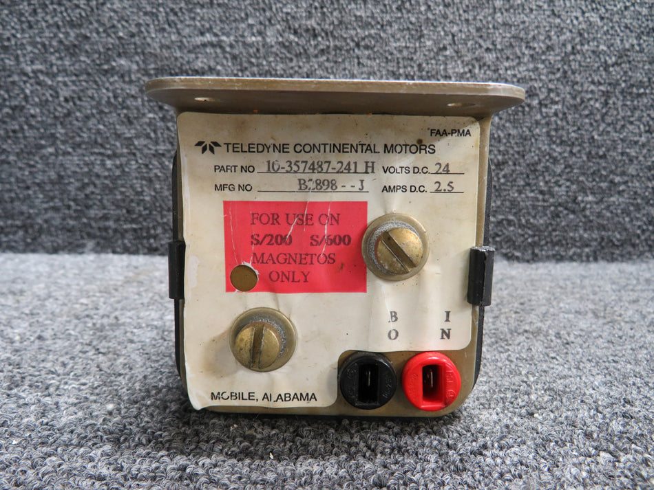 10-357487-241H (Alt: B2898-J) Teledyne Starting Vibrator