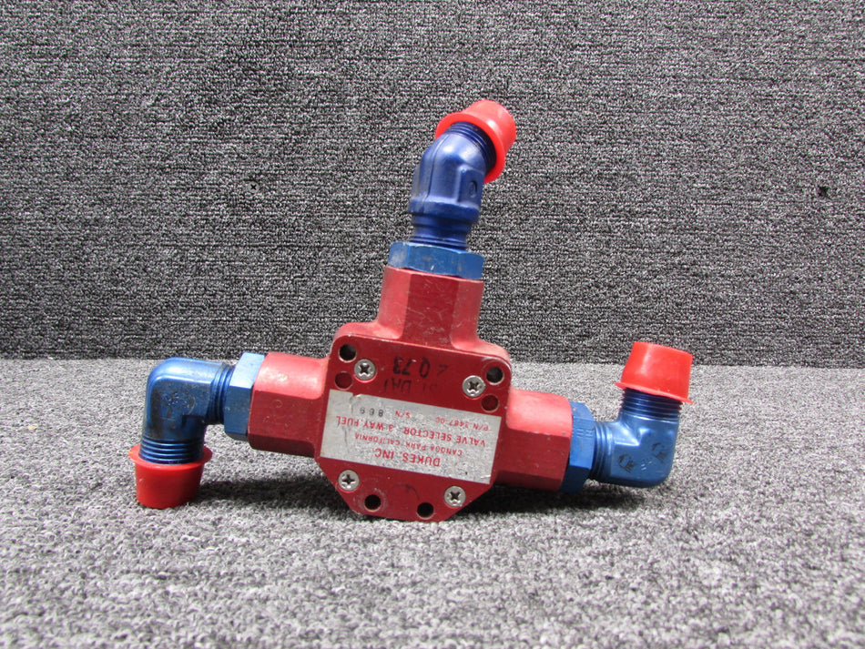3487-00 Dukes 3 Way Fuel Valve Selector