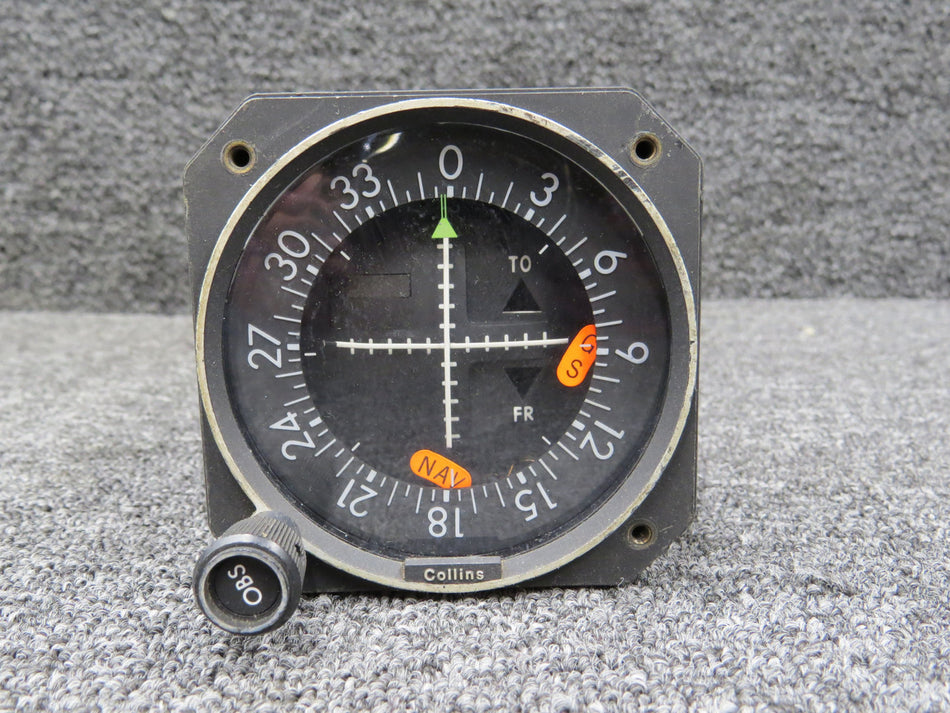 622-4478-001 Collins IND-351A GPS, VOR, LOC Glideslope Indicator