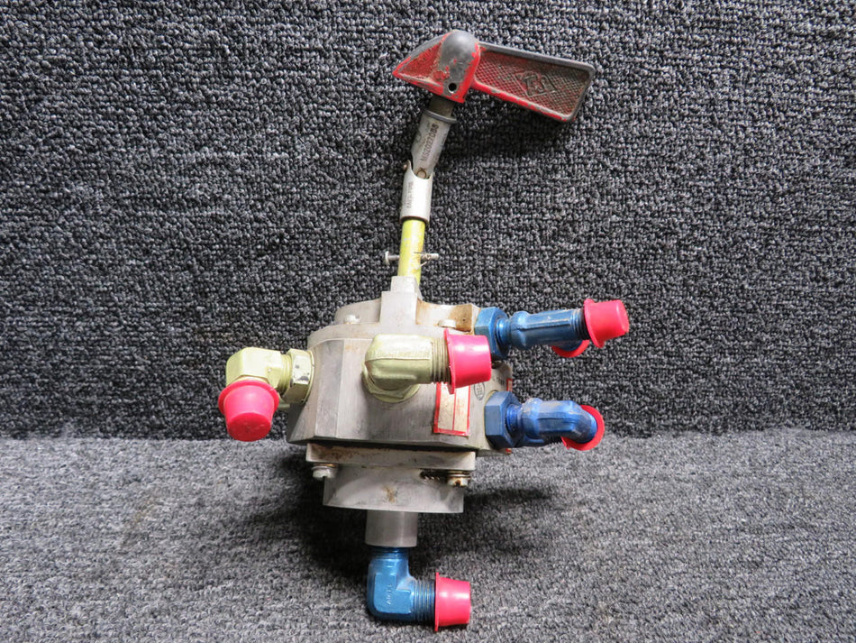 H and E Aircraft HE825-2 H and E Aircraft Fuel Selector Valve with Assembly