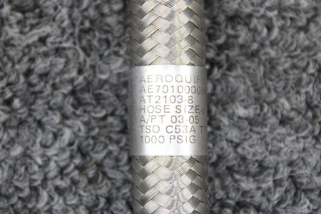 Aeroquip AE7010000H0073 Aeroquip AT2103-8 Hose Assembly (Length: 7.3”)