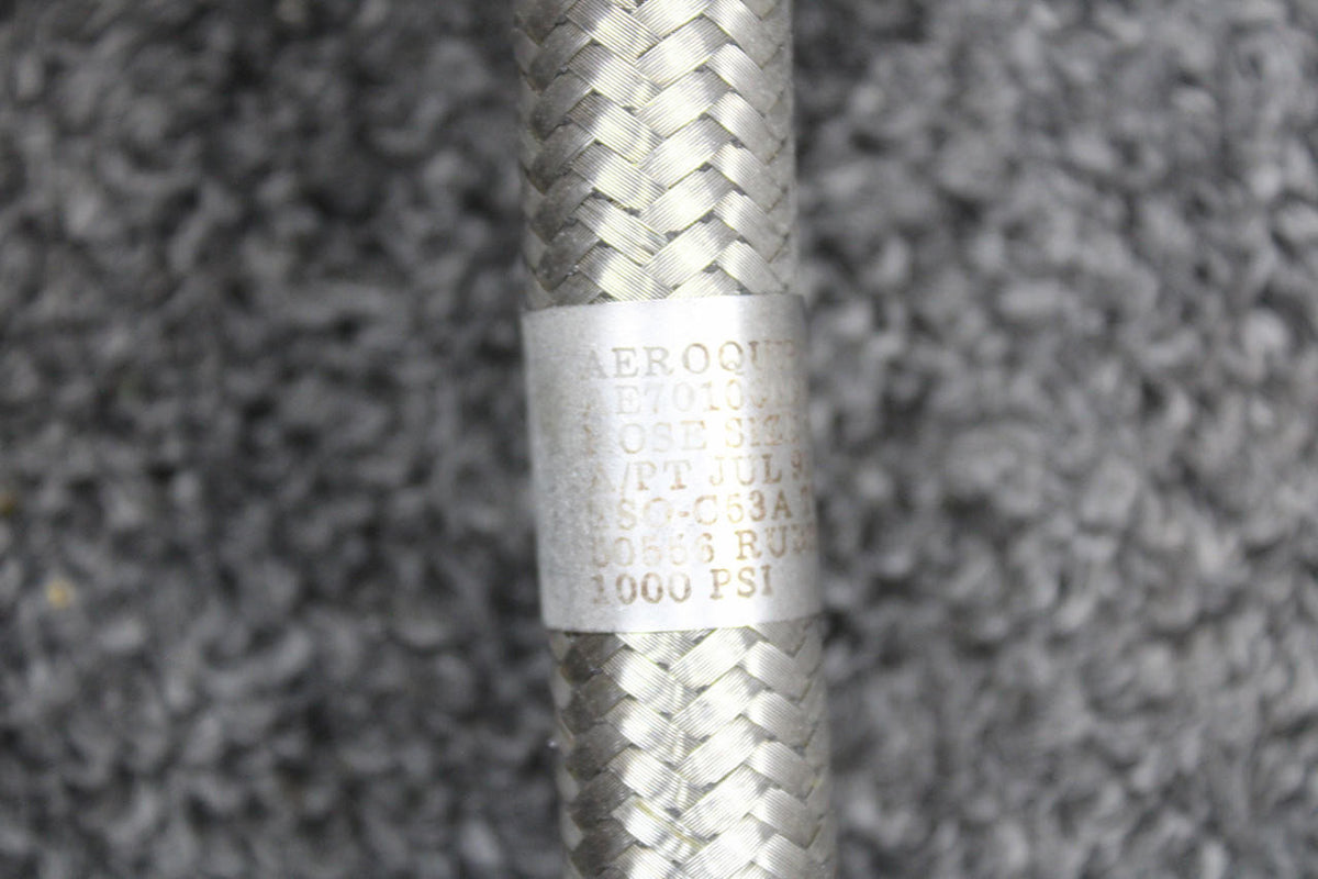 Aeroquip AE7010000H0250 Aeroquip Hose Assembly (Length: 25”)