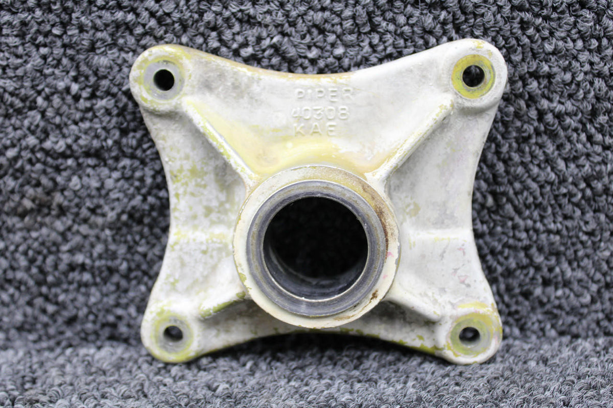 Piper Aircraft Parts 40309-000 (Cast: 40308) Piper PA31-350 Main Gear Side Brace Fitting Forward