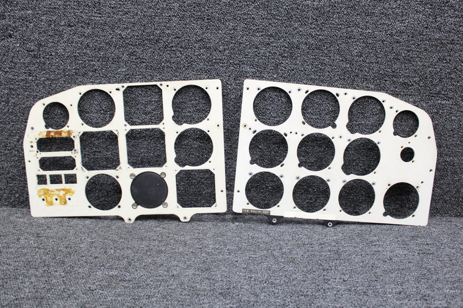 Piper Aircraft Parts 54379-002, 54429-002 Piper PA31-350 Instrument Panel Set Upper LH and RH
