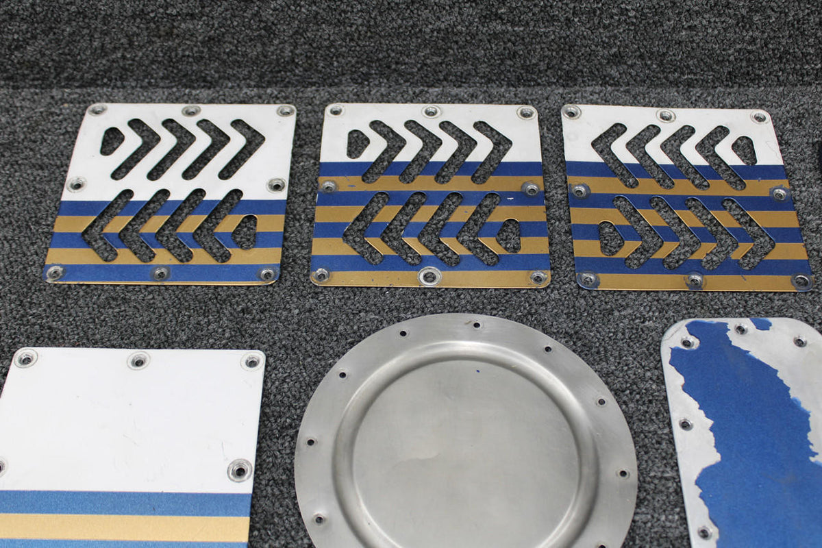 Piper Aircraft Parts Piper PA31-350 Access Cover Plate Set of 14