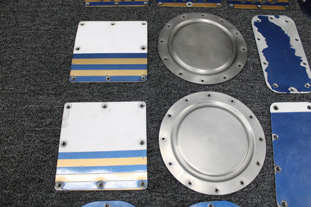 Piper Aircraft Parts Piper PA31-350 Access Cover Plate Set of 14