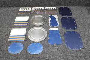 Piper PA31-350 Access Cover Plate Set of 14