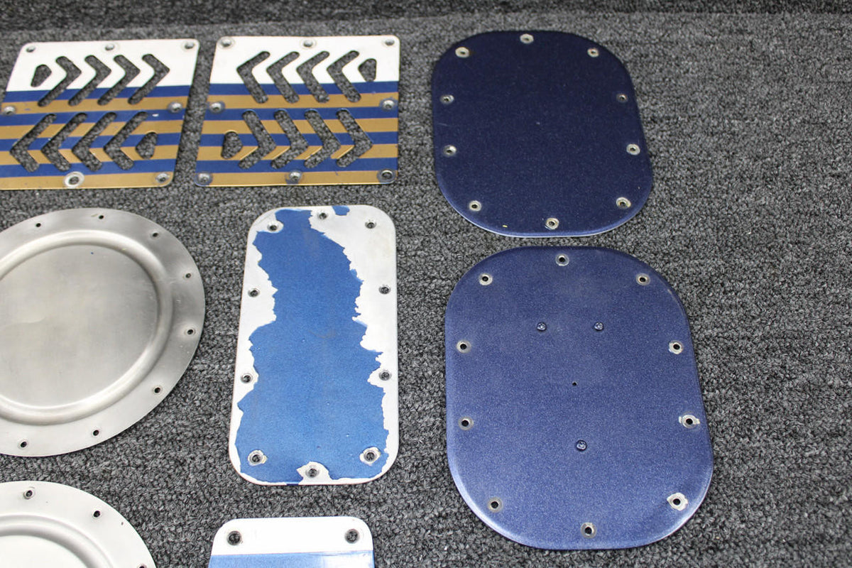 Piper Aircraft Parts Piper PA31-350 Access Cover Plate Set of 14