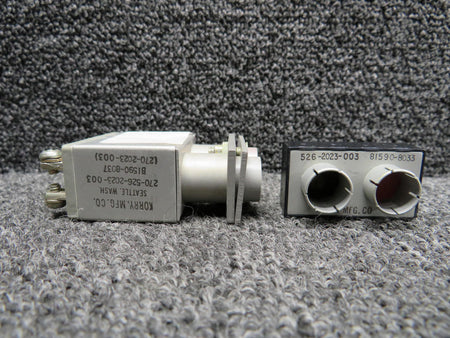 Korry 270-526-2023-003 Korry Pull Up Below Glideslope Annunciator Switch