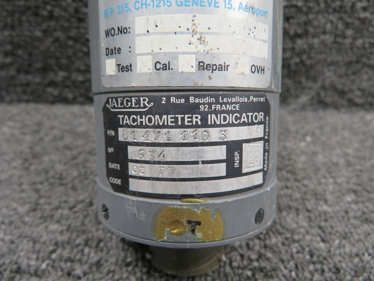 jaeger 614711103 Jaeger N2 Indicator with Modifications