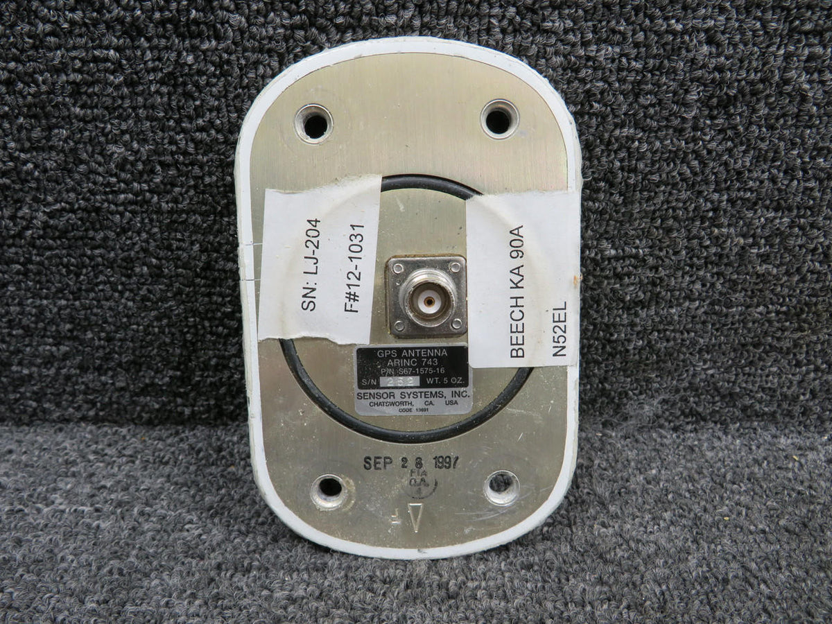 Sensor Systems S67-1575-16 Sensor Systems ARINC 743 GPS Antenna