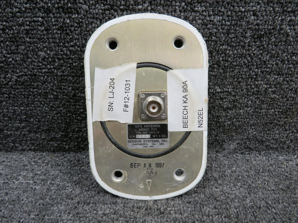 Sensor Systems S67-1575-16 Sensor Systems ARINC 743 GPS Antenna