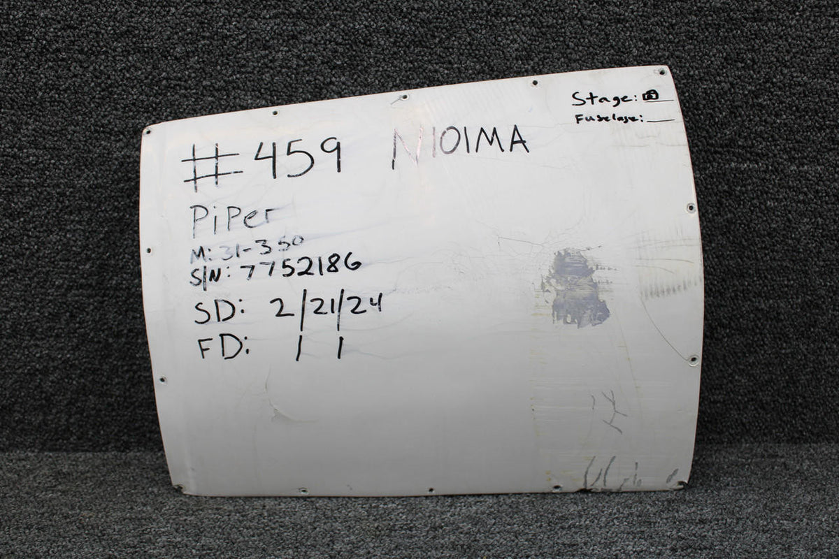 Piper Aircraft Parts 53865-002 Piper PA31-350 Forward Fuselage Propeller Ice Shield LH