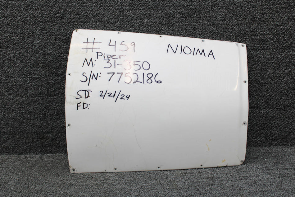 Piper Aircraft Parts 53865-003 Piper PA31-350 Forward Fuselage Propeller Ice Shield RH