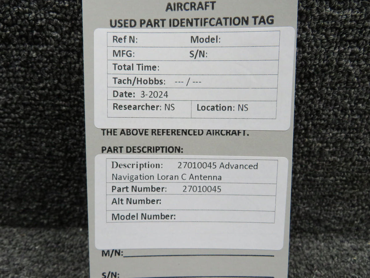 Advanced Navigation 27010045 Advanced Navigation Loran C Antenna