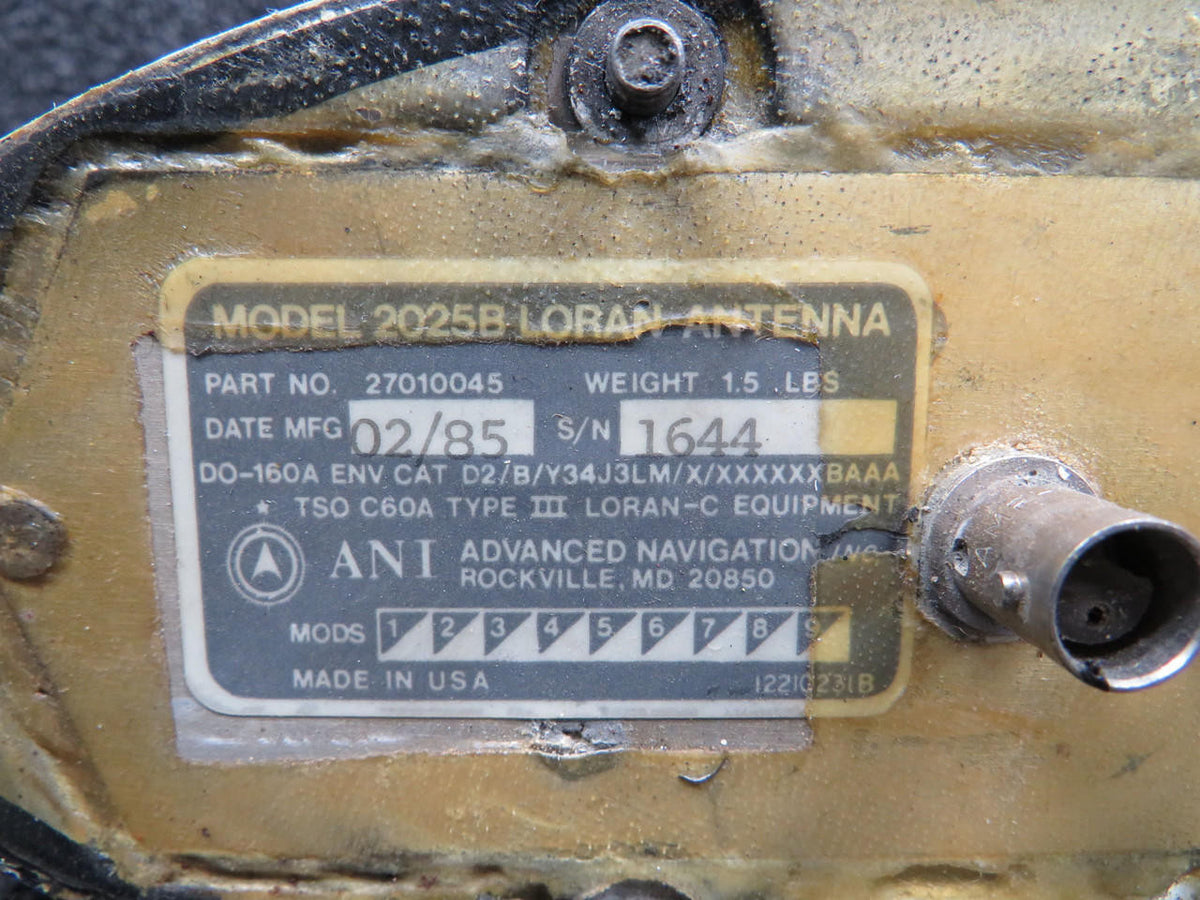 Advanced Navigation 27010045 Advanced Navigation Loran C Antenna