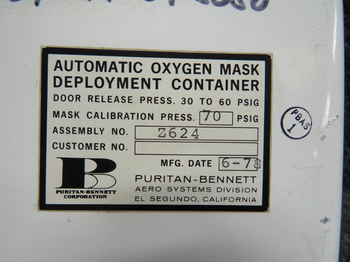 Puritan-Bennett Z264 Puritan Bennett Automatic Oxygen Mask Deployment Controller