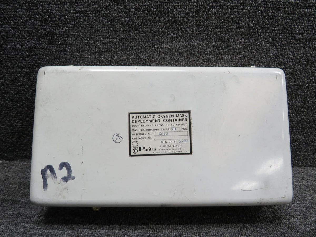 Puritan-Zep Z612 Puritan-Zep Automatic Oxygen Mask Deployment Container