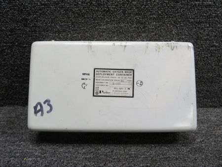 Puritan-Zep Z-612 Puritan-Zep Automatic Oxygen Mask Deployment Container