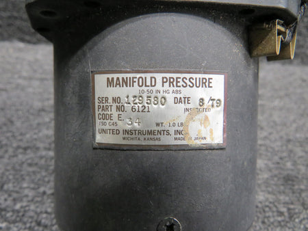 United Instruments 6121 United Instruments Dual Manifold Pressure Indicator (Code E.34)