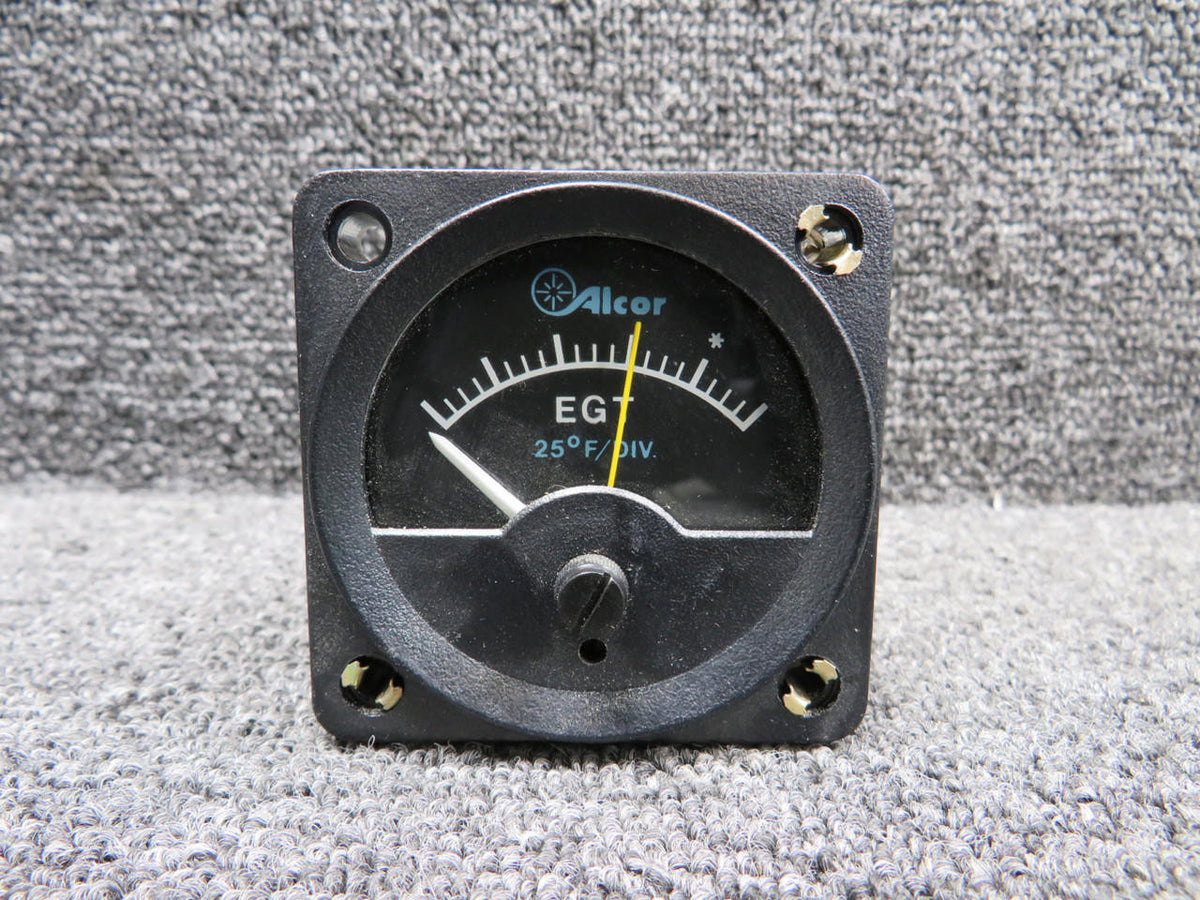 Alcor 46150 Alcor Exhaust Gas Temperature Gauge with Yellow Indicator Needle