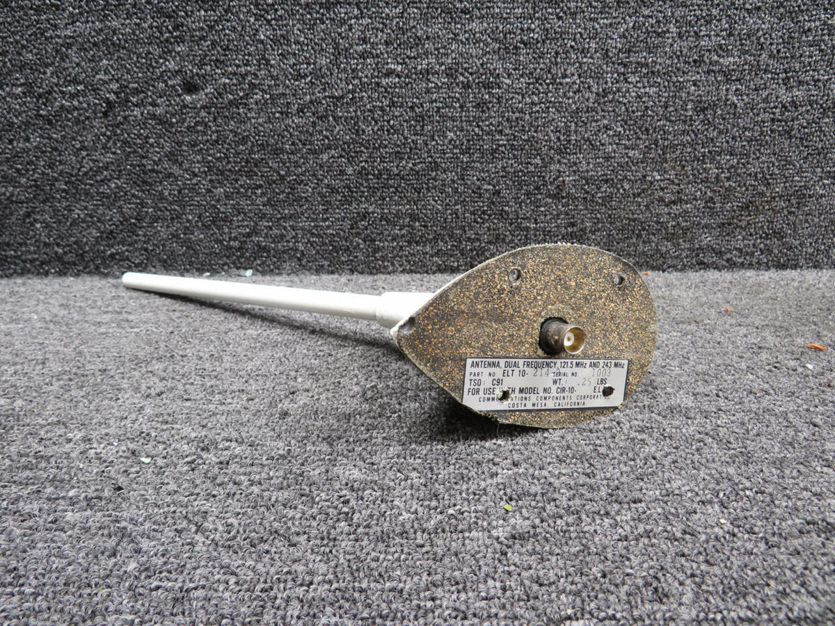 Communication Components ELT10-214-2 Communications Components Corp Dual Frequency Antenna