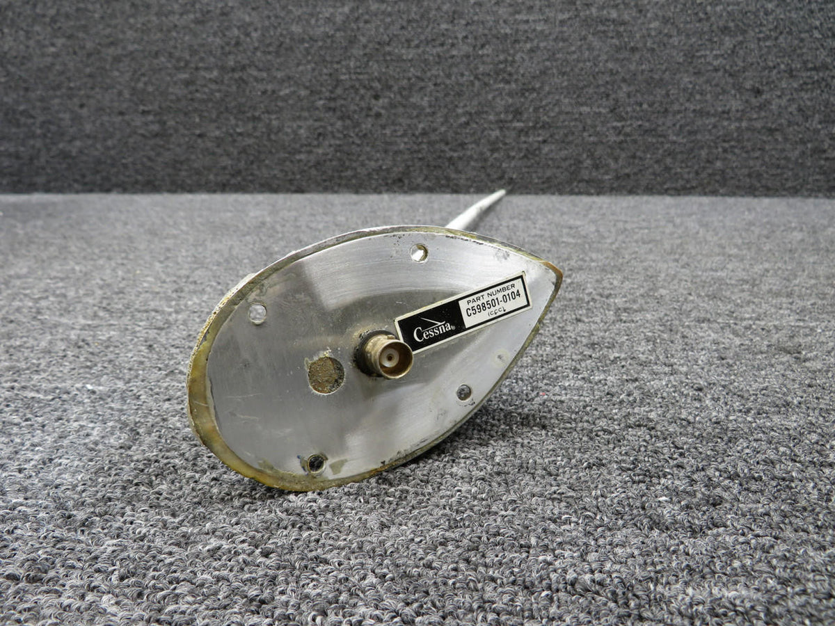 Cessna Aircraft Parts C598501-0104 Cessna VHF Comm Antenna (Chipped Paint and Corroded) (Core)