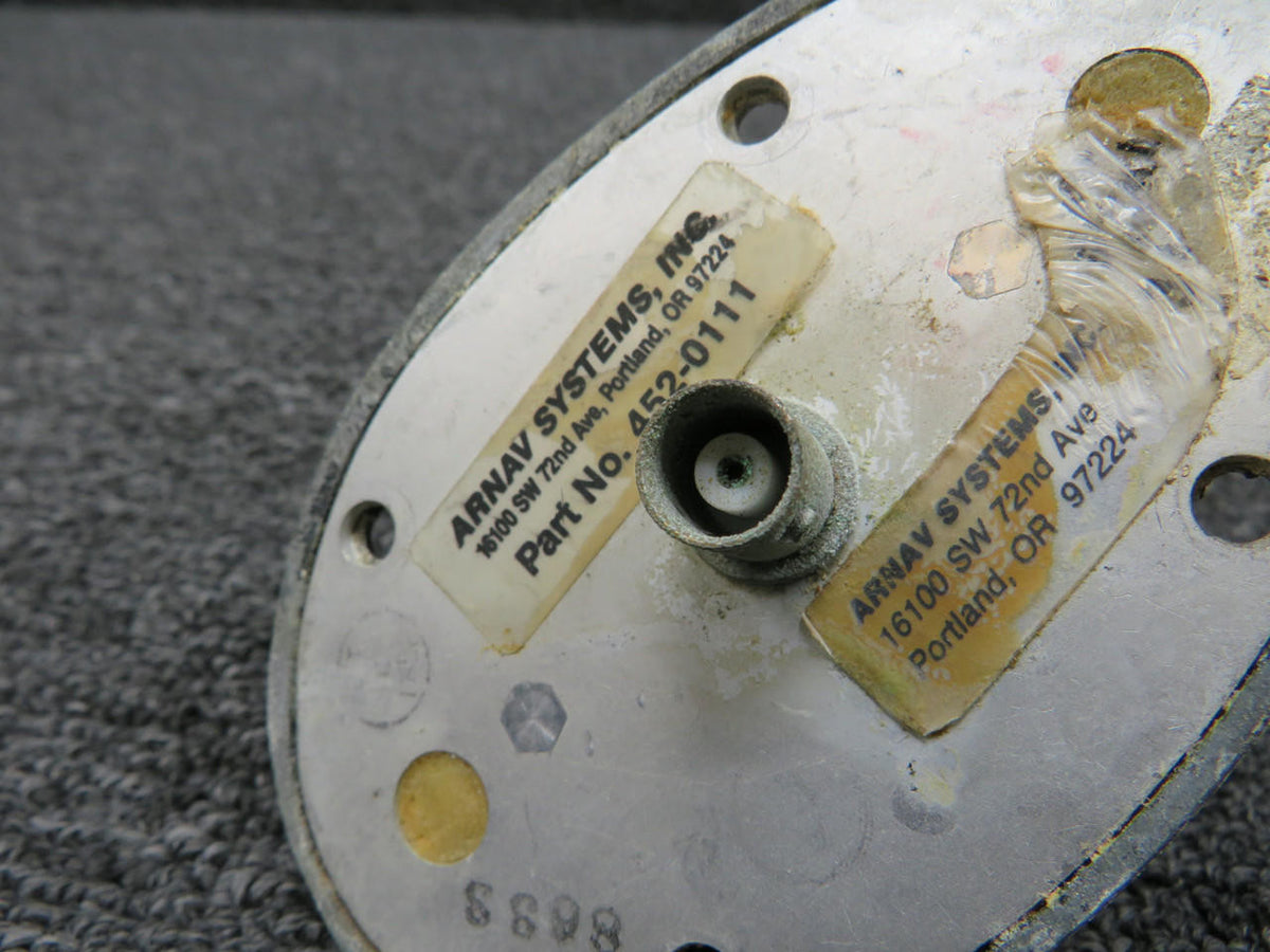 ARNAV 452-0111 Arnav Systems Inc. Communication Antenna (Corroded Connection) (Core)