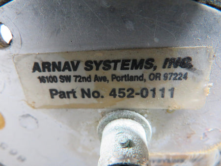 ARNAV 452-0111 Arnav Systems Inc. Communication Antenna (Corroded Connection) (Core)