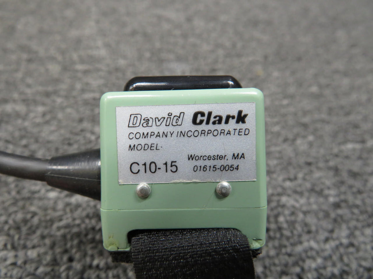 David Clark 18216G-01 David Clark Company C10-15 Push to Talk Switch (New Old Stock)