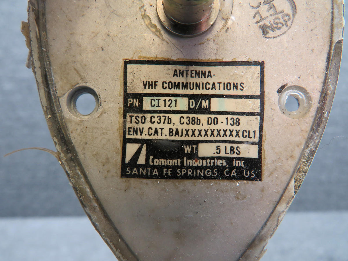 Comant CI-121 Comant VHF Comm Antenna (Corroded) (Core)