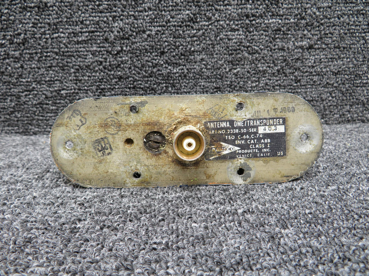 transco 2338-50 Transco DME Transponder Antenna (Blue) (Worn Paint)
