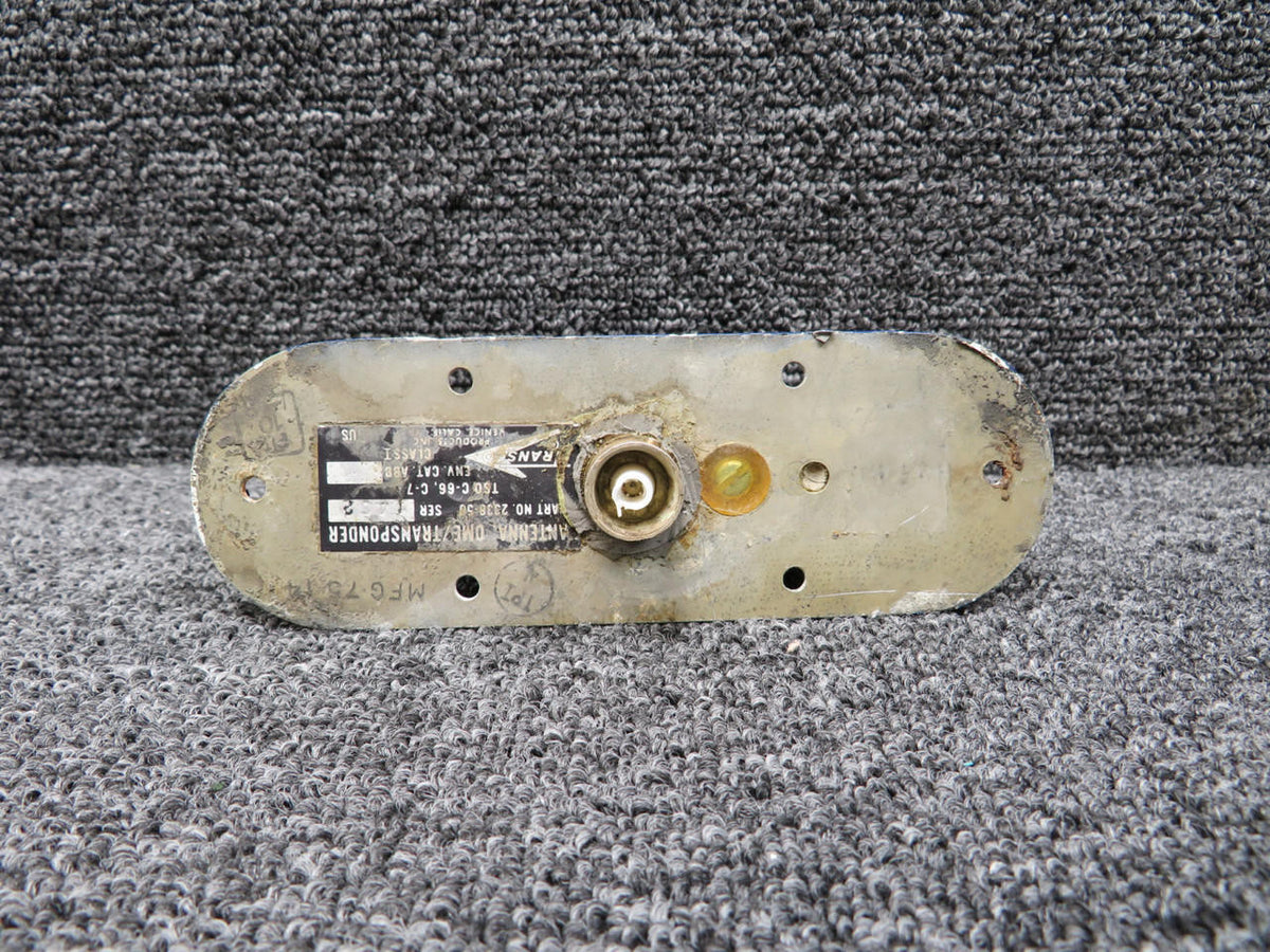 transco 2338-50 Transco DME Transponder Antenna (Blue) (Broken Connector) (Core)