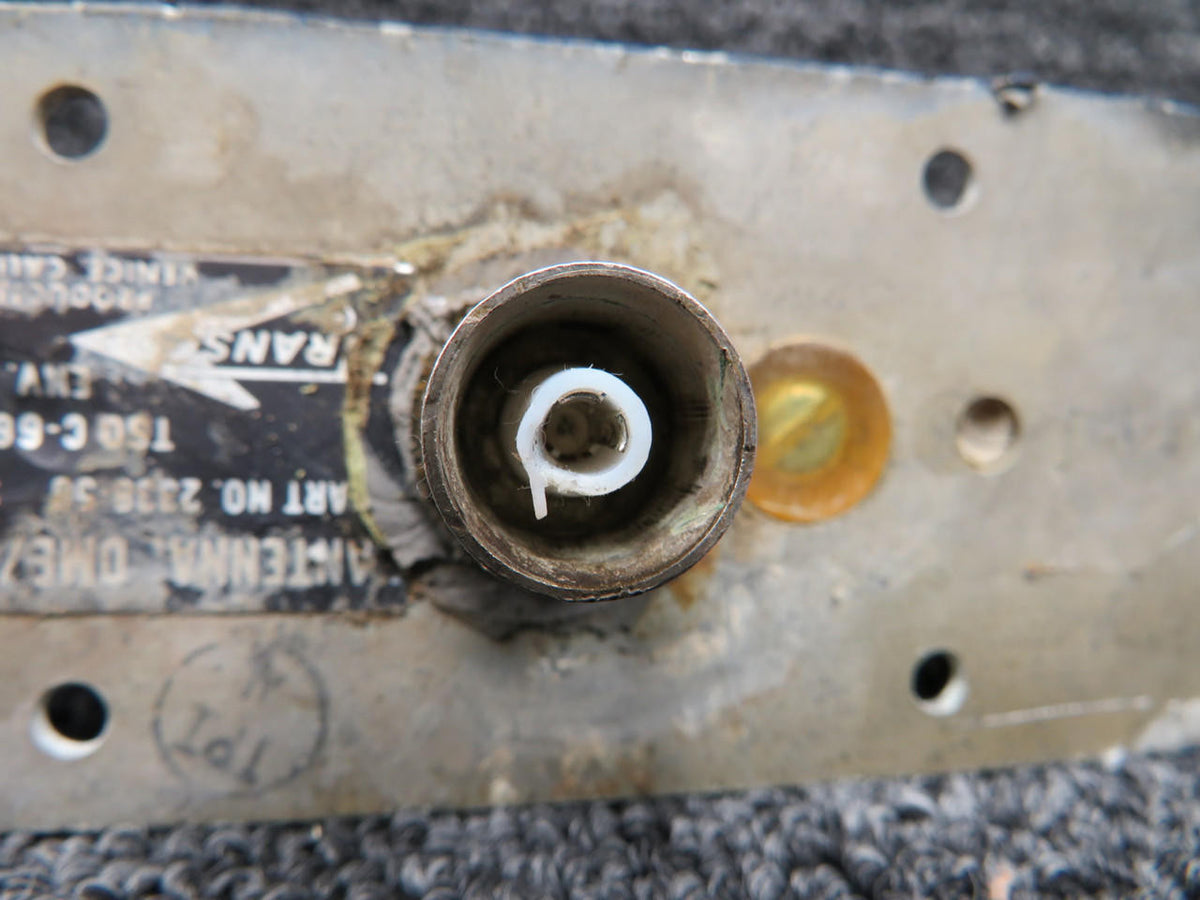 transco 2338-50 Transco DME Transponder Antenna (Blue) (Broken Connector) (Core)