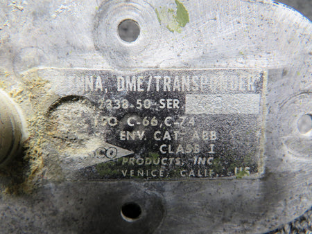 transco 2338-50 Transco DME Transponder Antenna (Black and White)