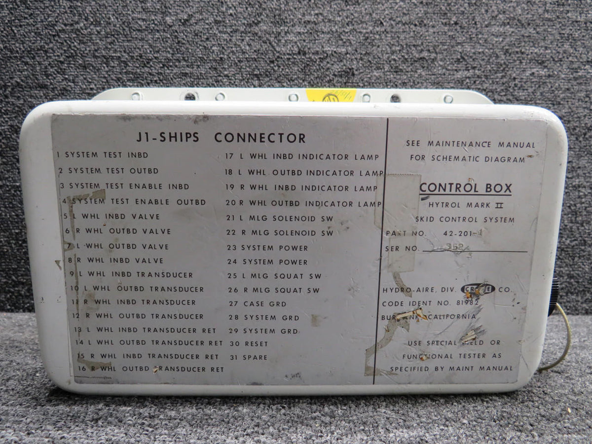Hydro-Aire 42-201-1 Hydro-Aire Skid Control Box