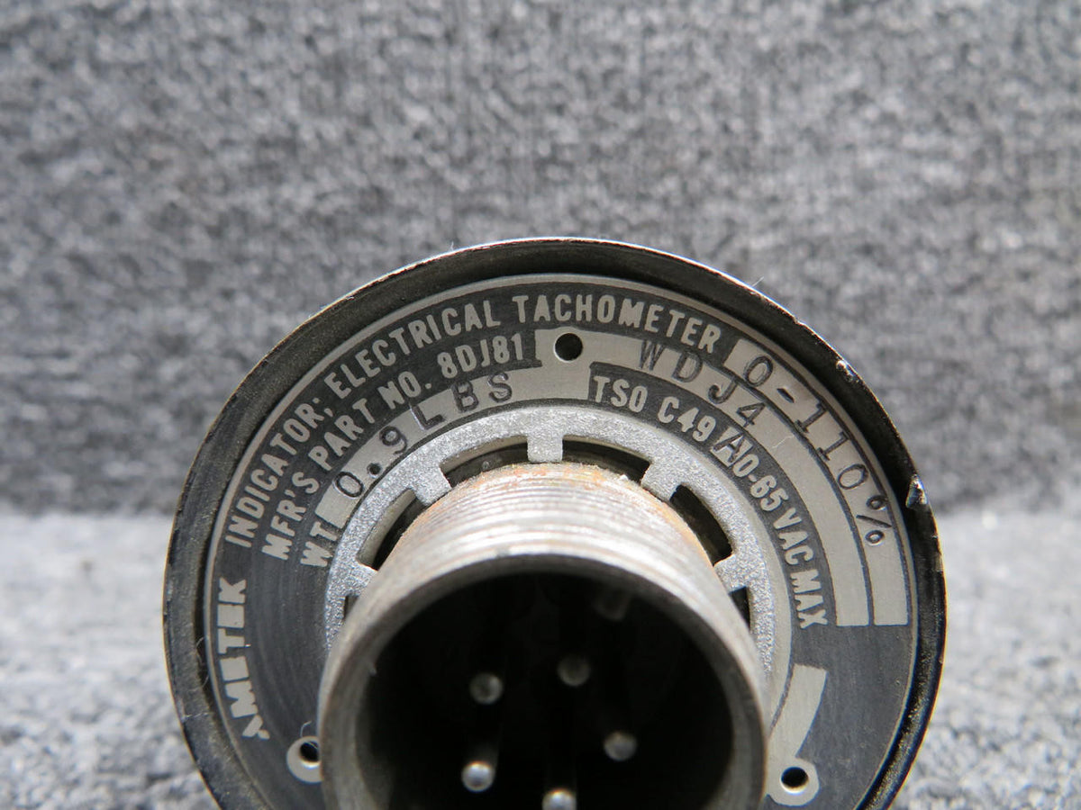 Ametek 8DJ81-WDJ4 Ametek Electrical Tachometer Indicator