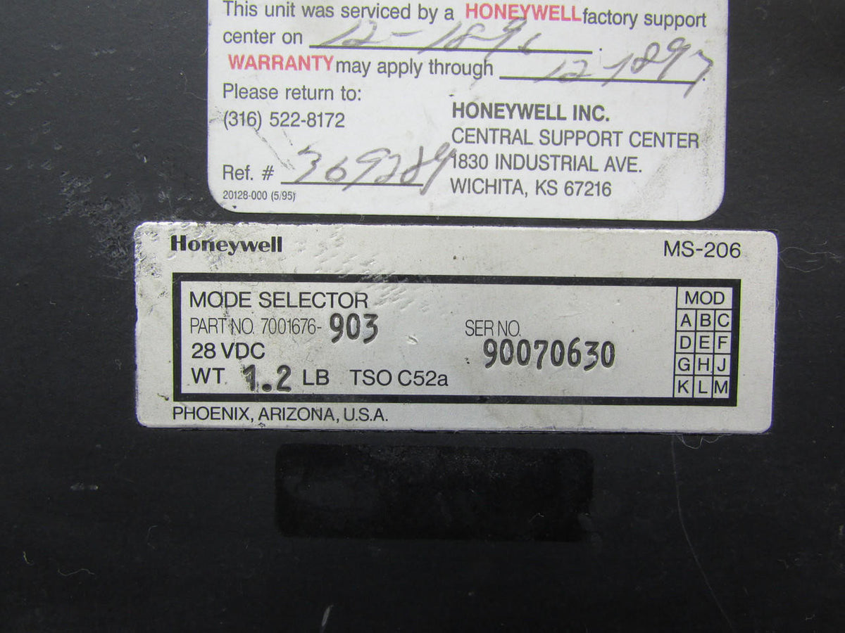 Honeywell 22-279-05A Carruth Part Sales Tachometer Indicator