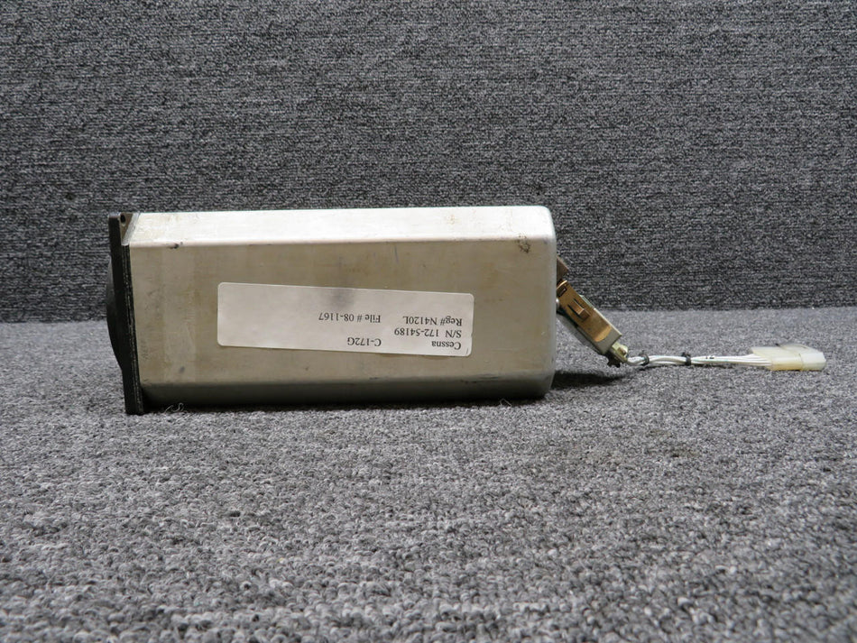 King Radio KI-201 King Radio VOR, LOC Indicator (Chipped Mount, Worn Holes)