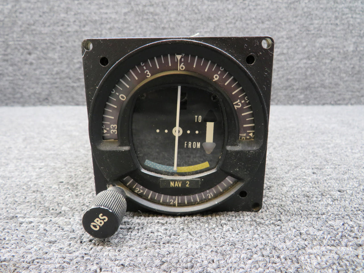 King Radio KI-201 King Radio Corp. VOR, LOC Indicator (Missing Data Plate)