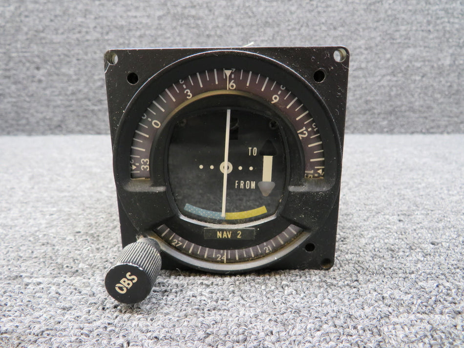King Radio KI-201 King Radio Corp. VOR, LOC Indicator (Missing Data Plate)