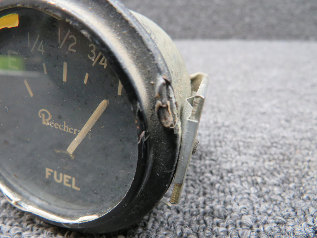 Beechcraft Parts 95-380018 Beechcraft Fuel Quantity Indicator (Worn, Dented Face)