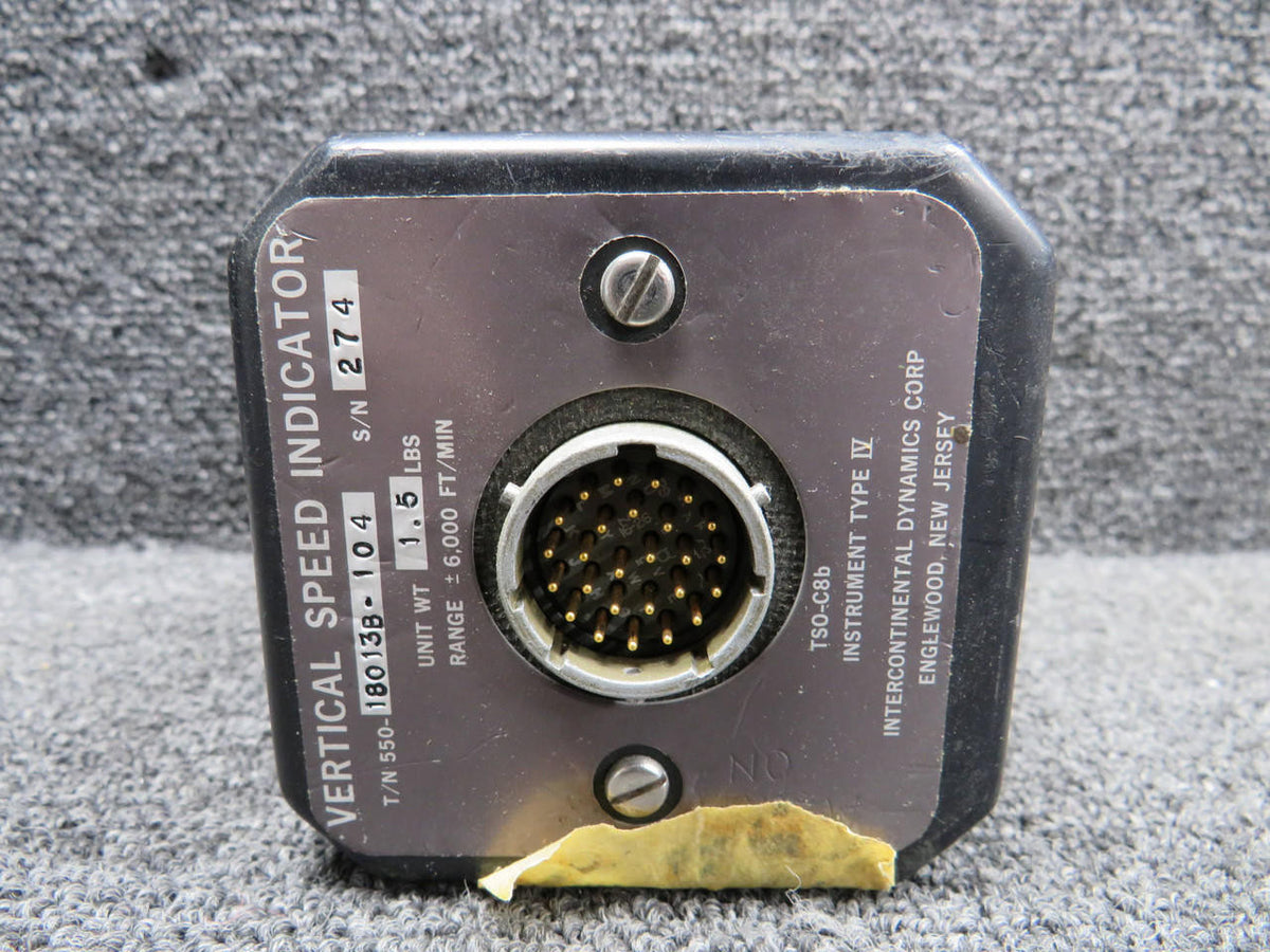 Intercontinental Dynamics Corp. 550-18013B-104 Intercontinental Dynamics Vertical Speed Indicator